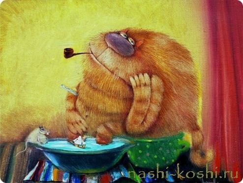 приучить кошку к лотку
